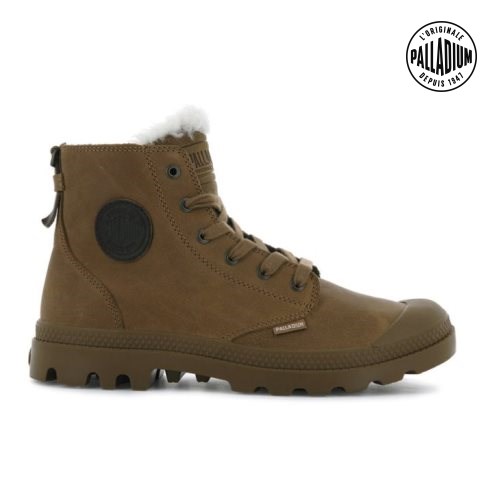 Palladium Pampa Hi Pilot Laarzen Dames Bruin | NL 81MUIRE